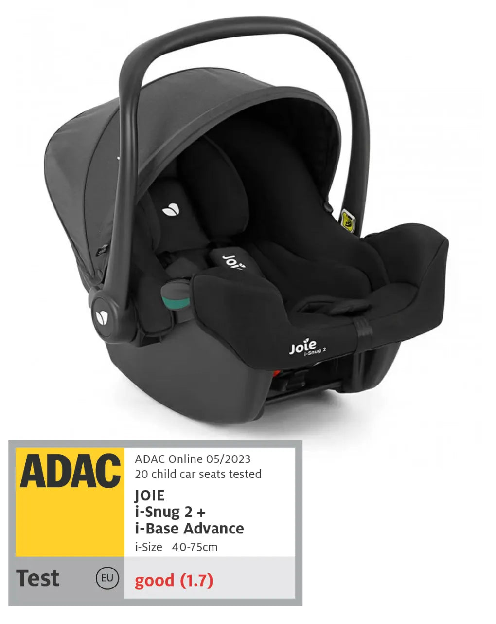 Joie Infant car seat i-snug 2 (40-75cm, 0-13kg)
